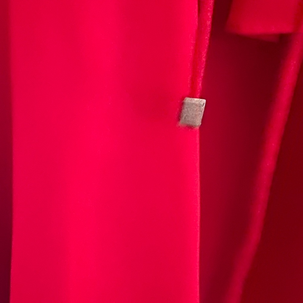 Formal dress City chic size L (20) sexy red dress Hot Deep v neck, cold shoulder - Picture 13 of 16